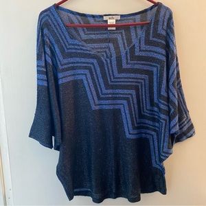 Isela Blue Top